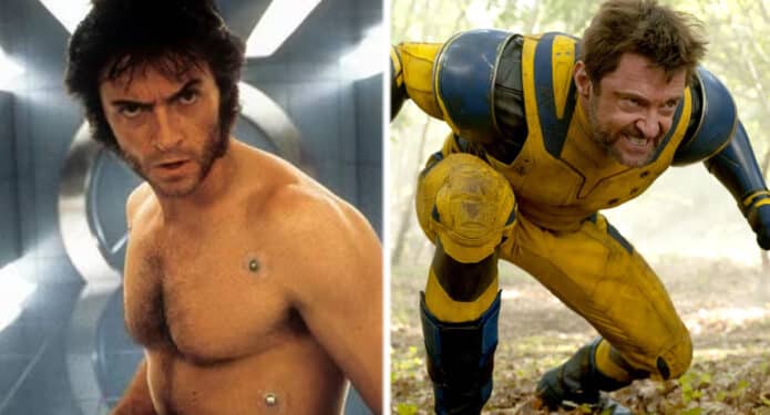 Hugh Jackman joven como Wolverine