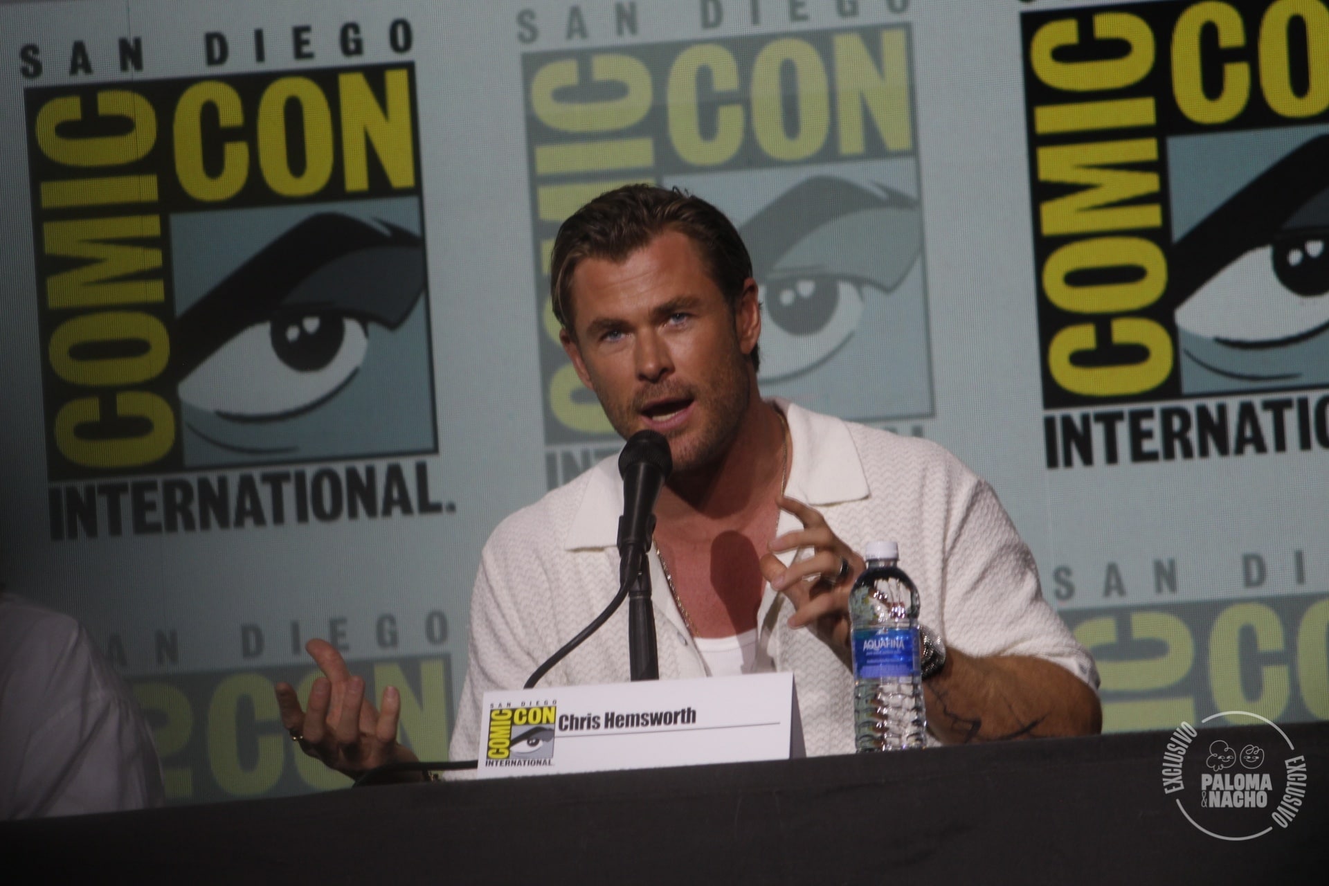 Chris Hemsworth en Comic Con 2024