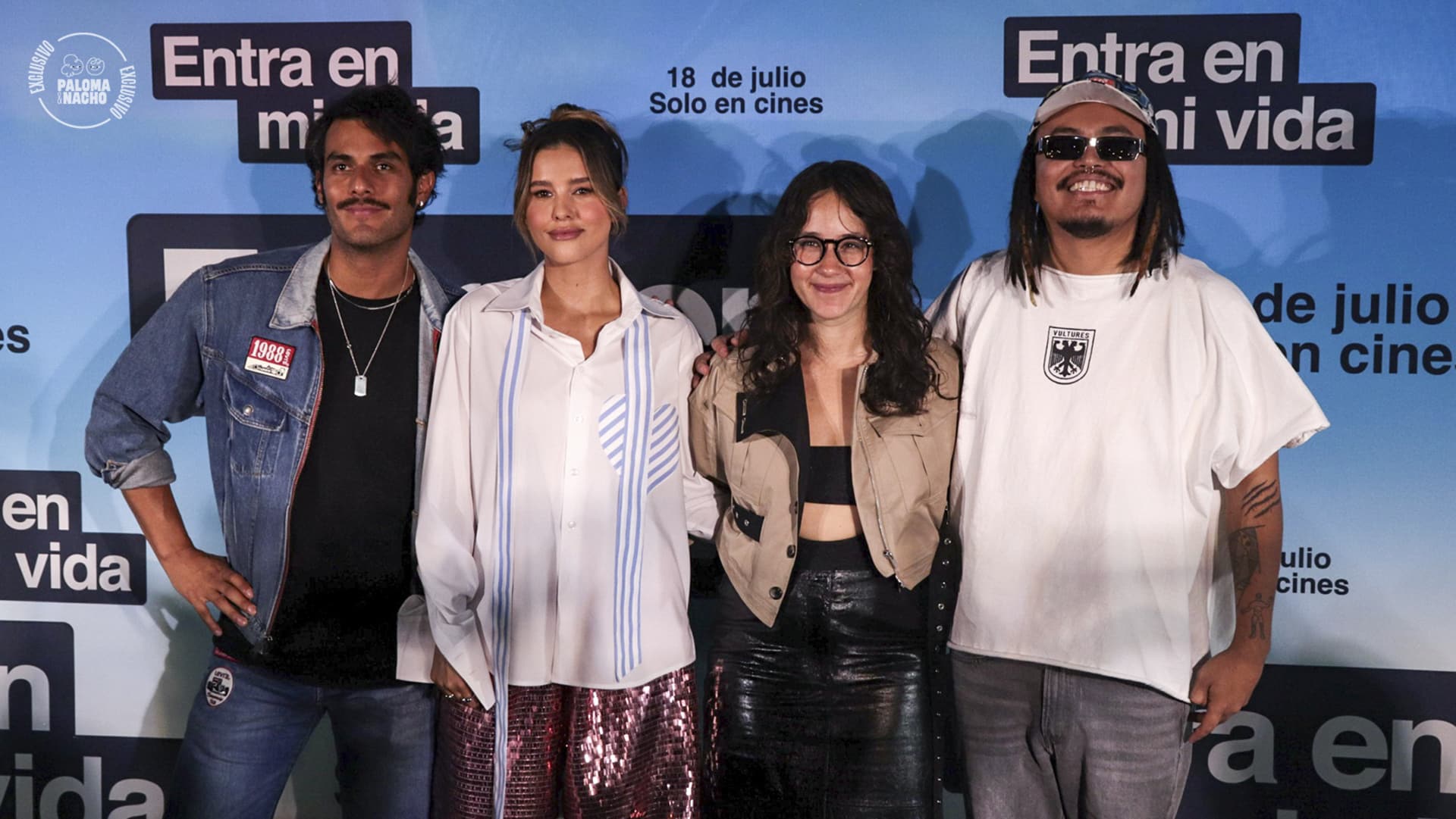 Elenco de Entra en mi vida, premiere