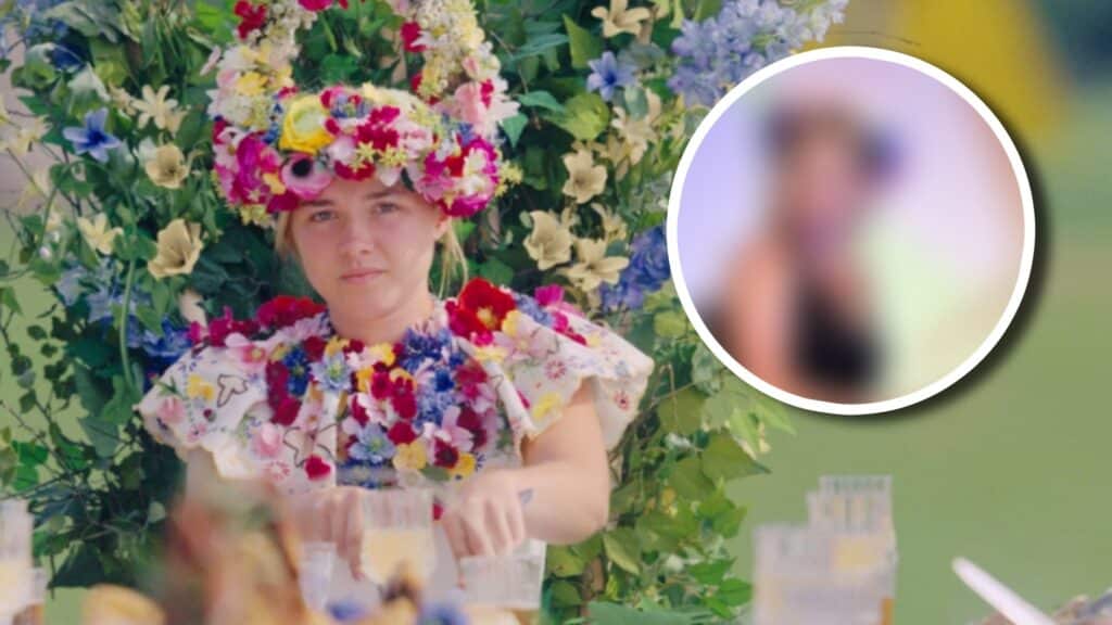 ¡Vuelve al terror! Florence Pugh lució un outfit referencia a Midsommar