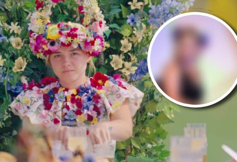 ¡Vuelve al terror! Florence Pugh lució un outfit referencia a Midsommar