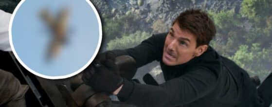 Tom Cruise stunt en misión imposible 8