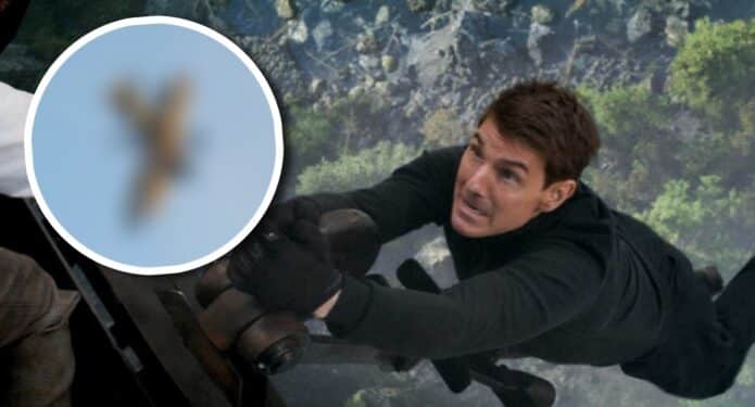 Tom Cruise stunt en misión imposible 8