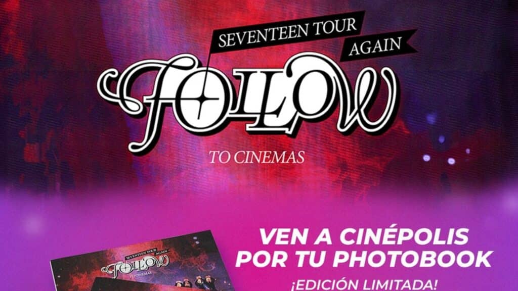 Tráiler y todo sobre SEVENTEEN Tour Follow Again To Cinemas