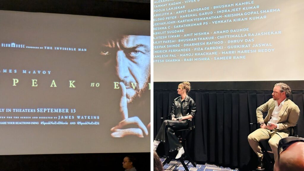 Comic-Con 2024: Así se vivió la función de No hables con extraños, con James McAvoy