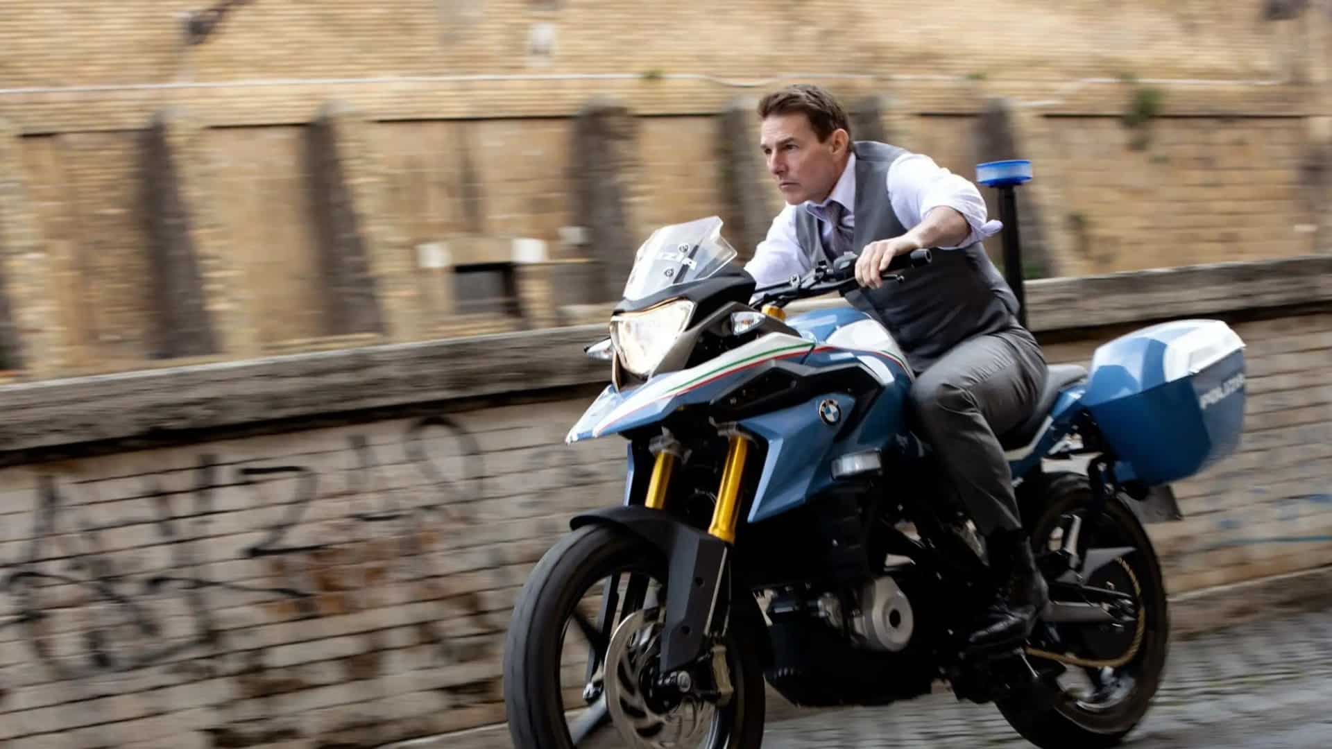 Tom Cruise en moto