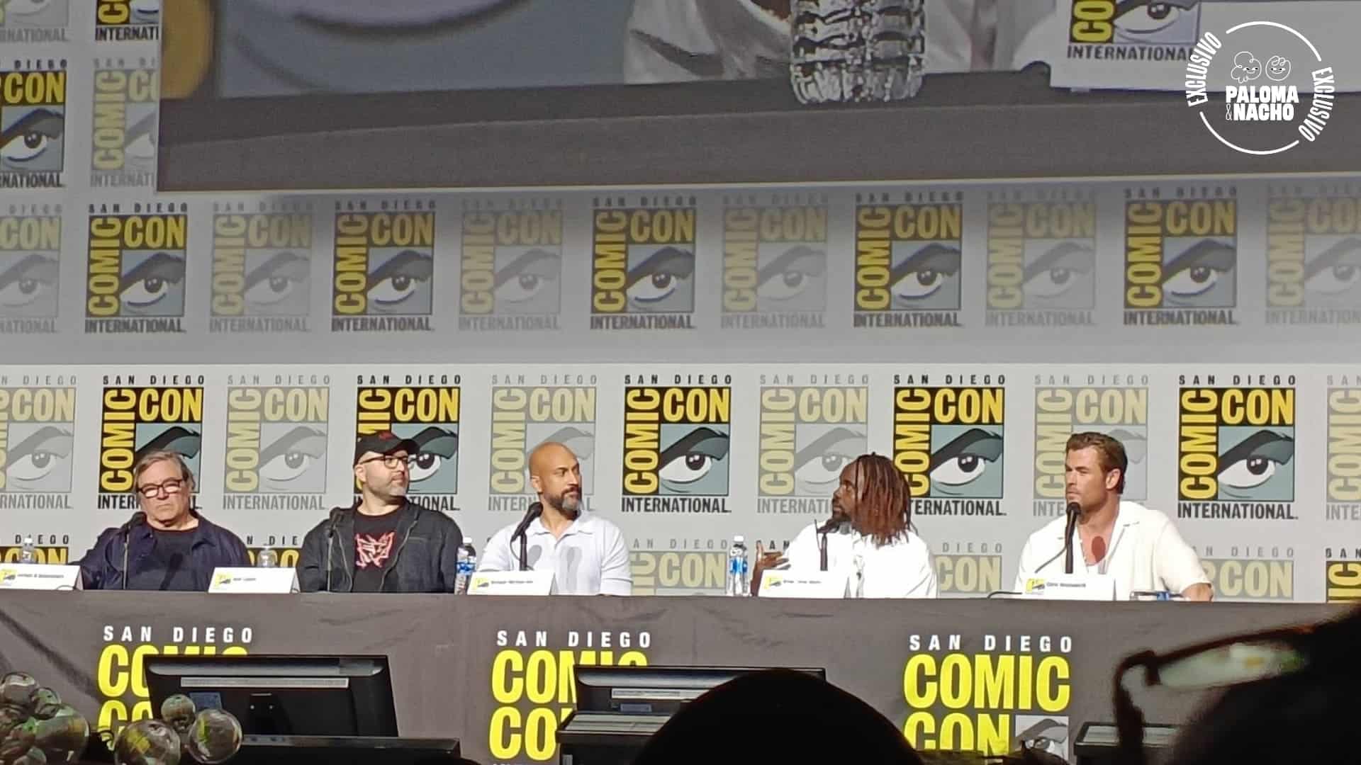 Panel de transformers one en Comic-Con 2024