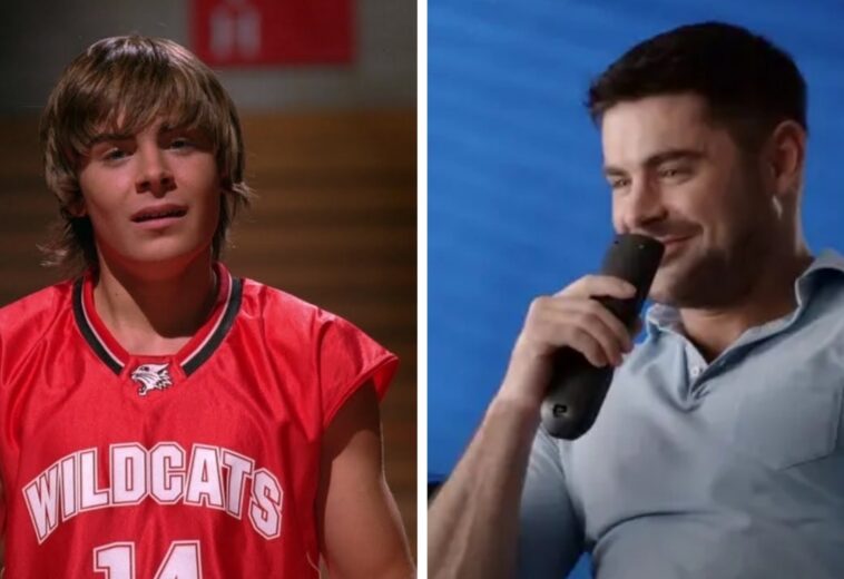 ¡Los ama! Así reaccionó Zac Efron a su pasado en High School Musical