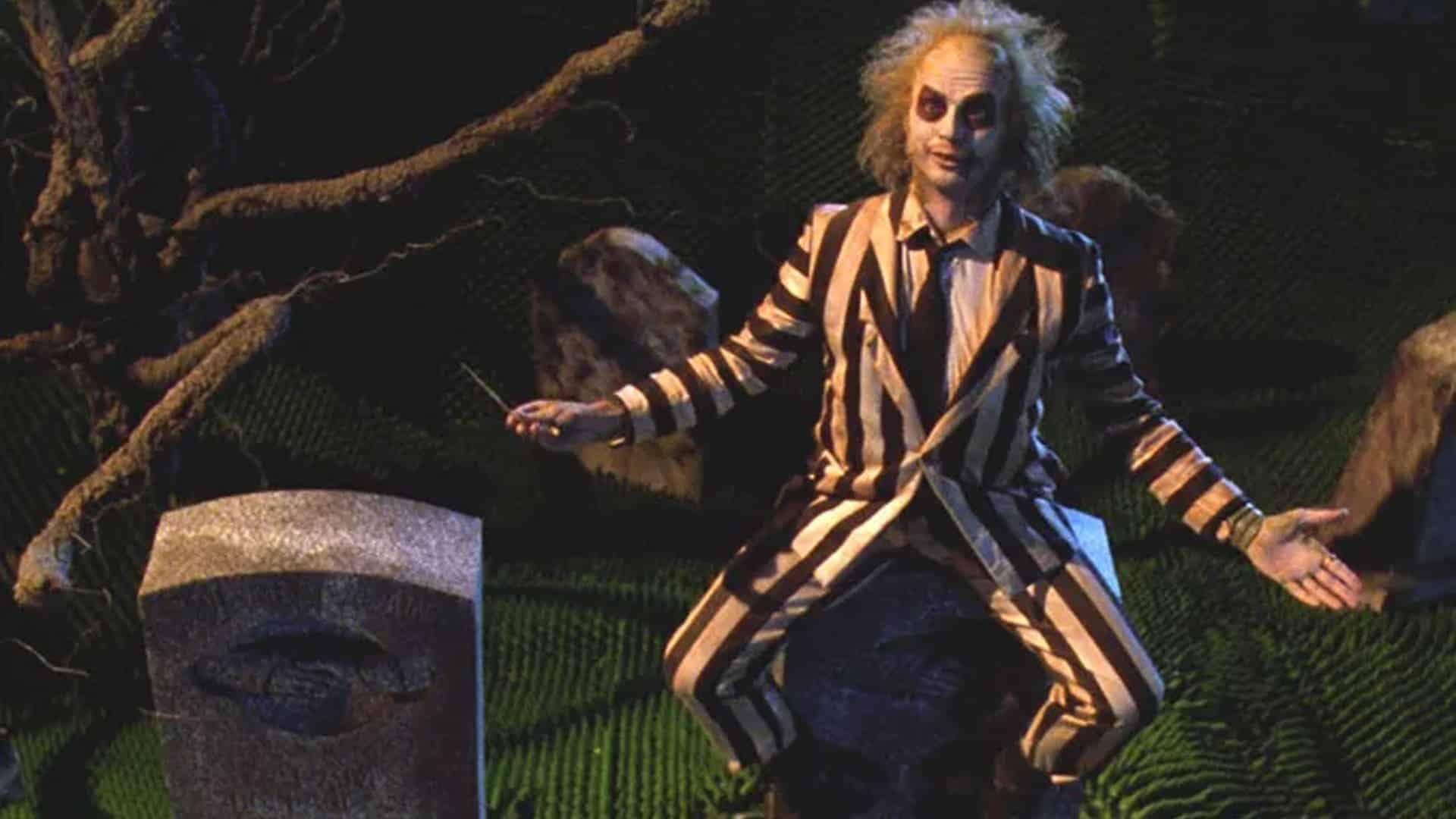 Beetlejuice en una tumba