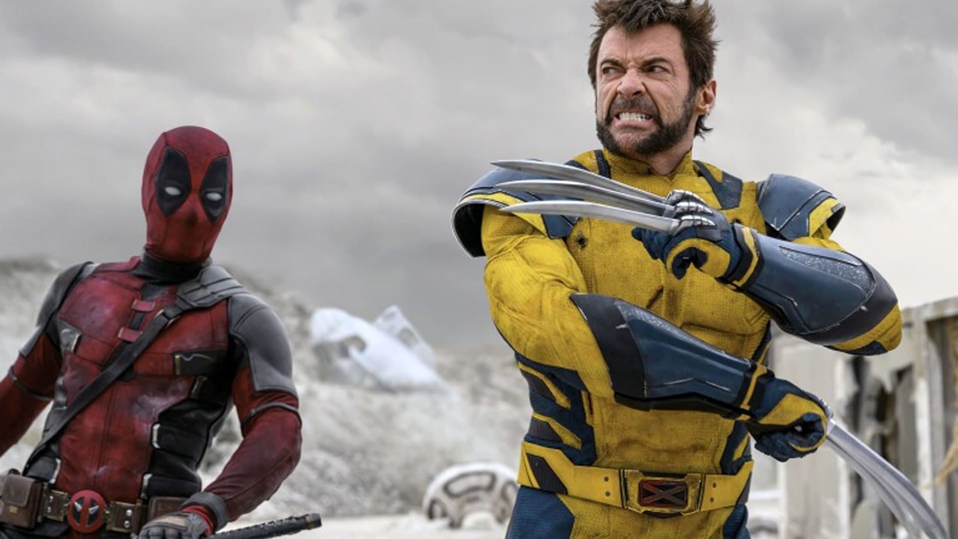 Deadpool y Wolverine pelea