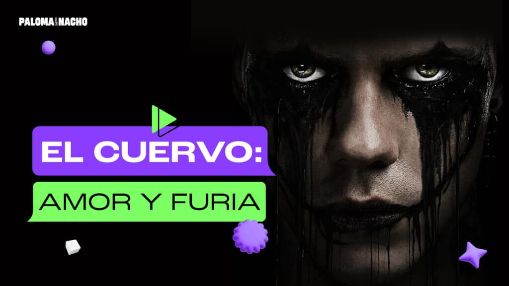El cuervo, con Bill Skarsgård: Amor y furia