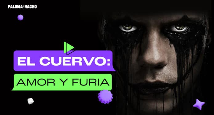 El cuervo película amor y furia