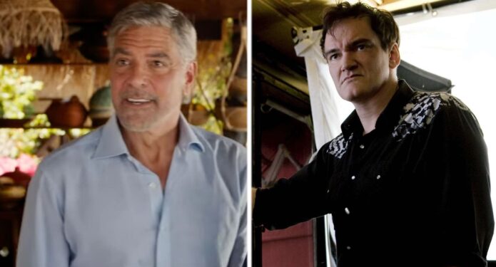 George Clooney y Quentin Tarantino