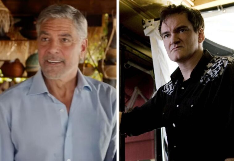 ¿George Clooney vs Quentin Tarantino? Así inició el “conflicto” entre ambos