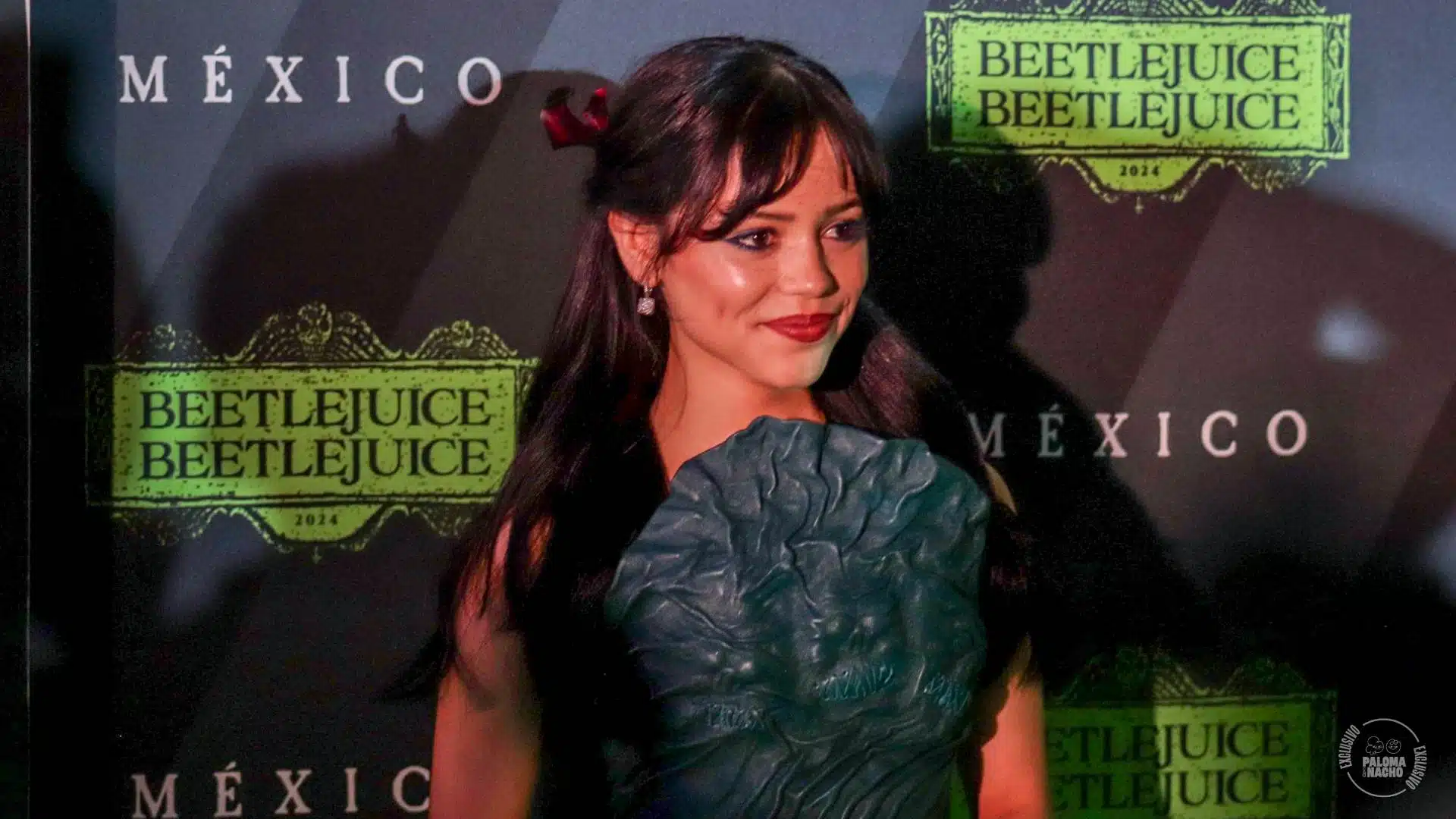 Jenna Ortega en México premiere Beetlejuice 