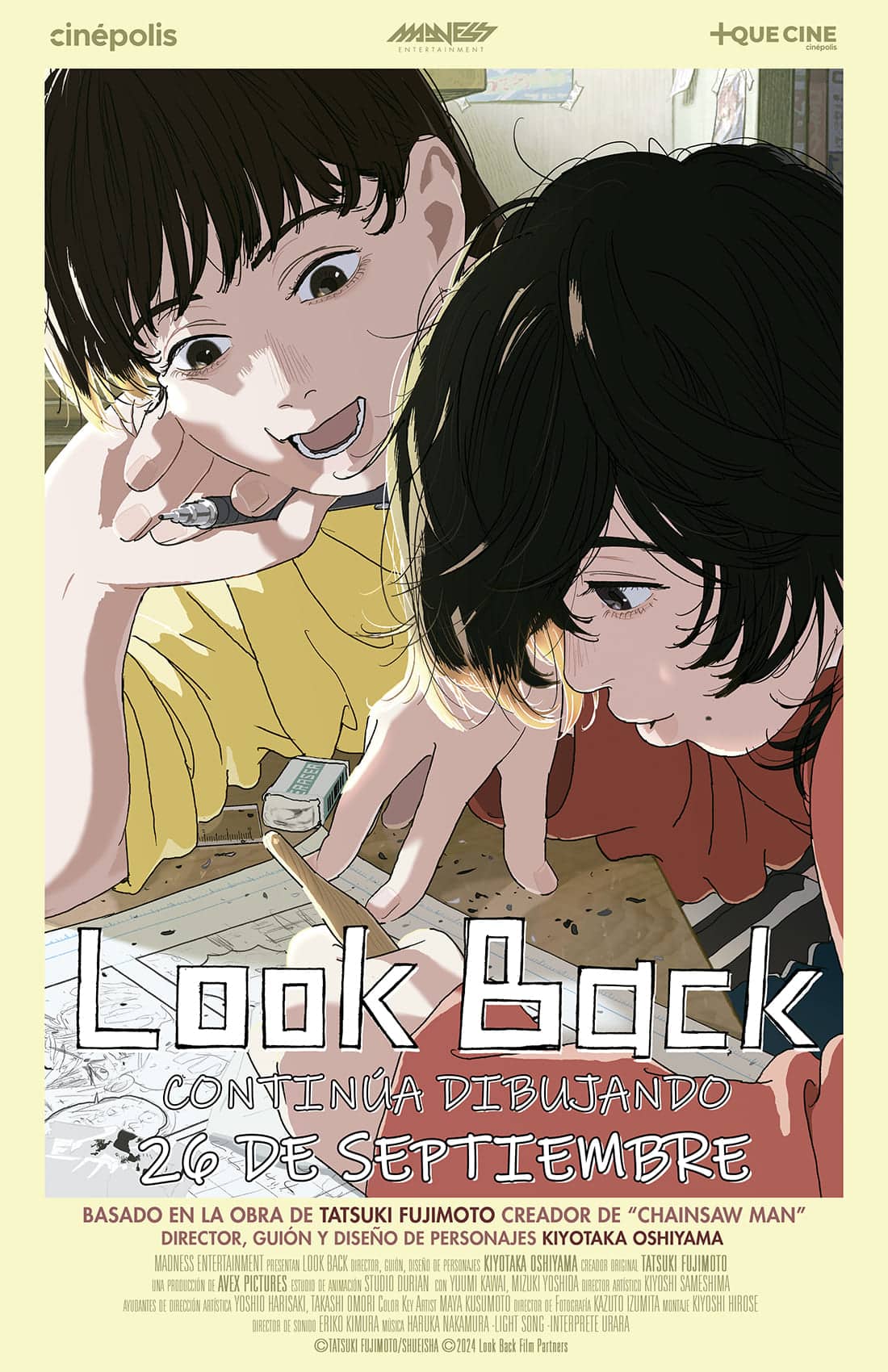 Look Back película póster