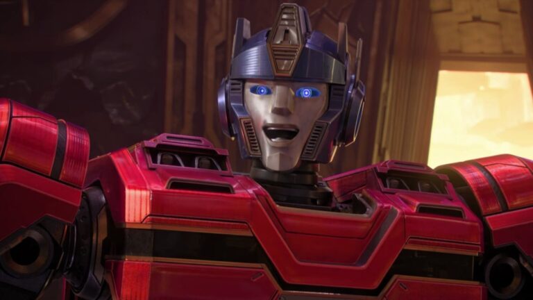 Optimus Prime animado Transformers One