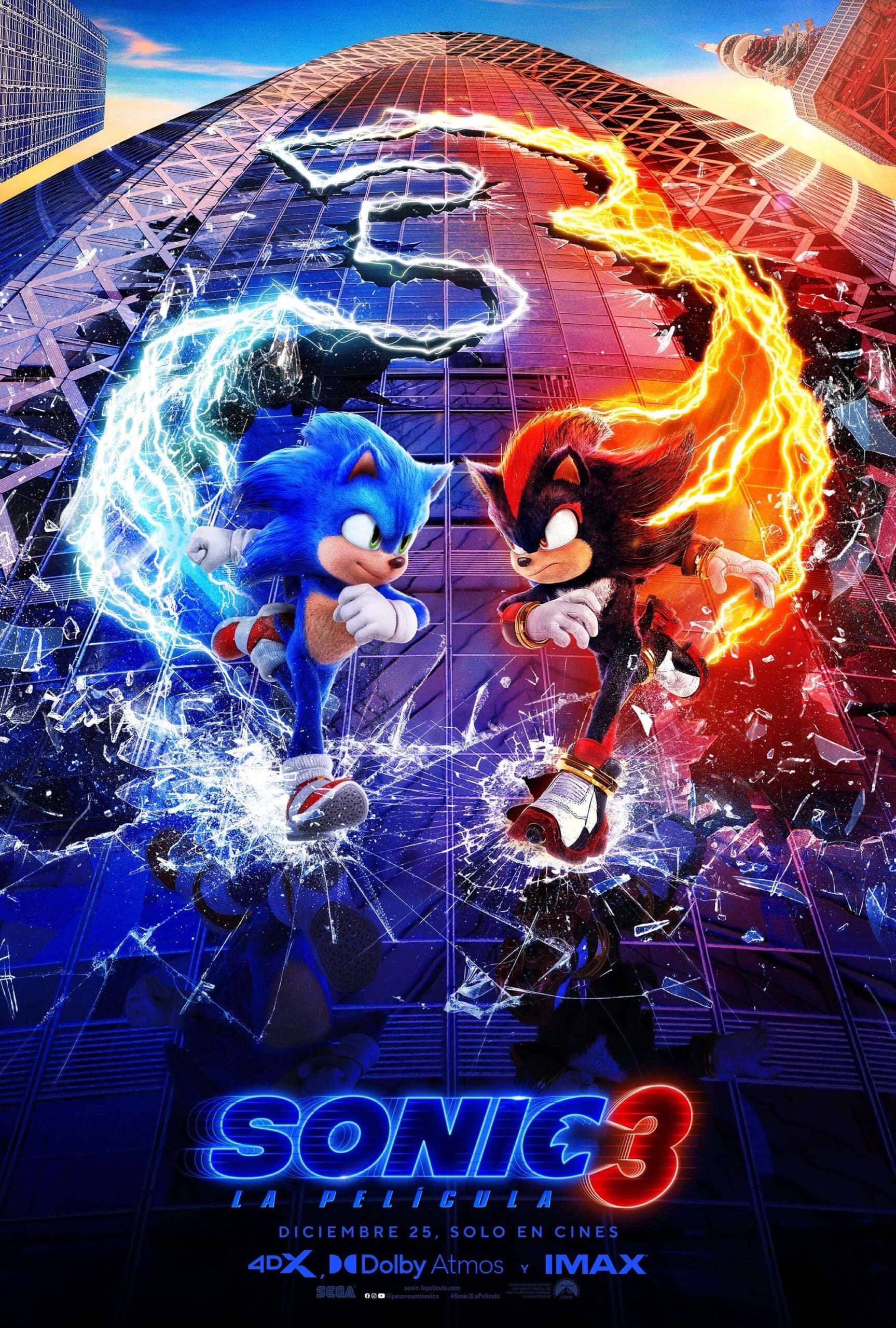 Póster Sonic 3 