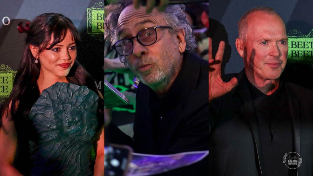 ¡It’s showtime! Así se vivió el Fan Event de Beetlejuice 2, con Tim Burton y el elenco en México