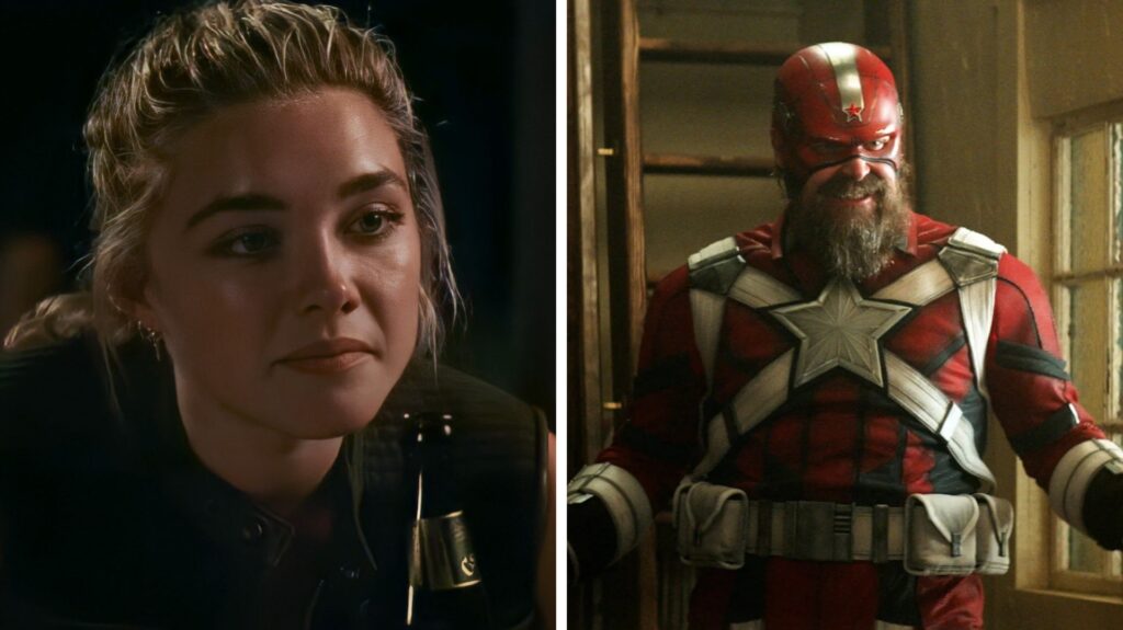 ¿Florence Pugh y David Harbour se odian en Thunderbolts? Así será su relación