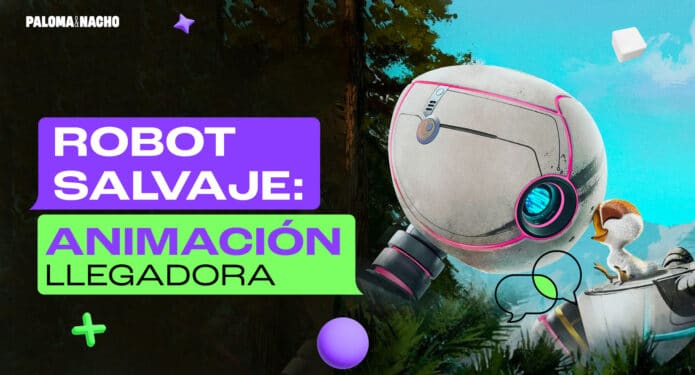 Robot salvaje la mejor película de Dreamworks