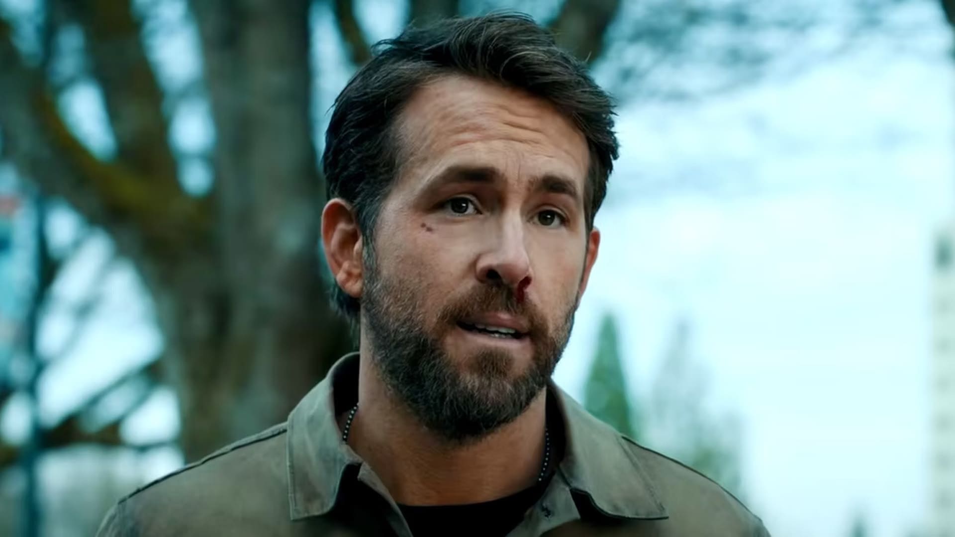 Ryan Reynolds triste