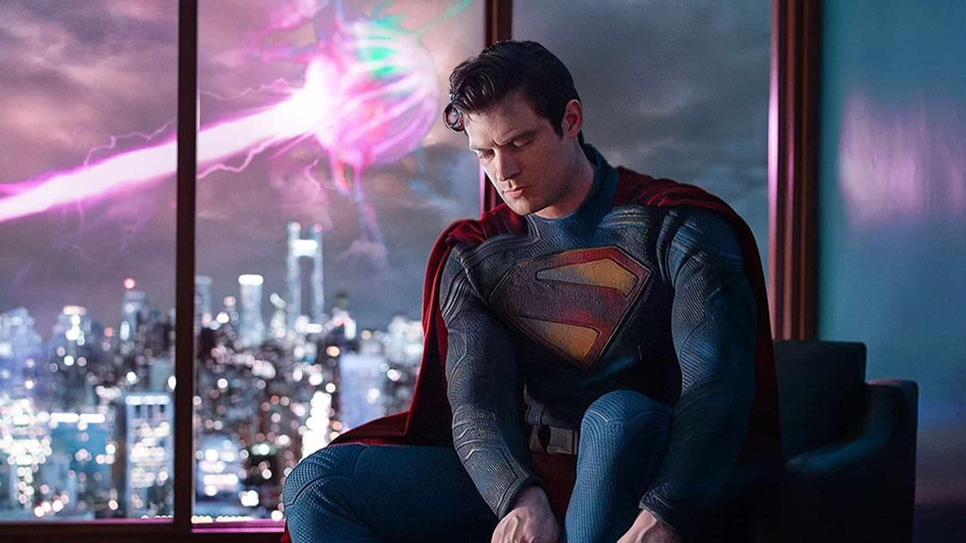 David Corenswet Superman traje