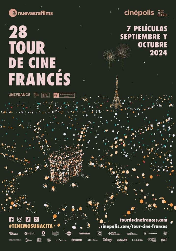 Póster Tour de Cine Francés 2024