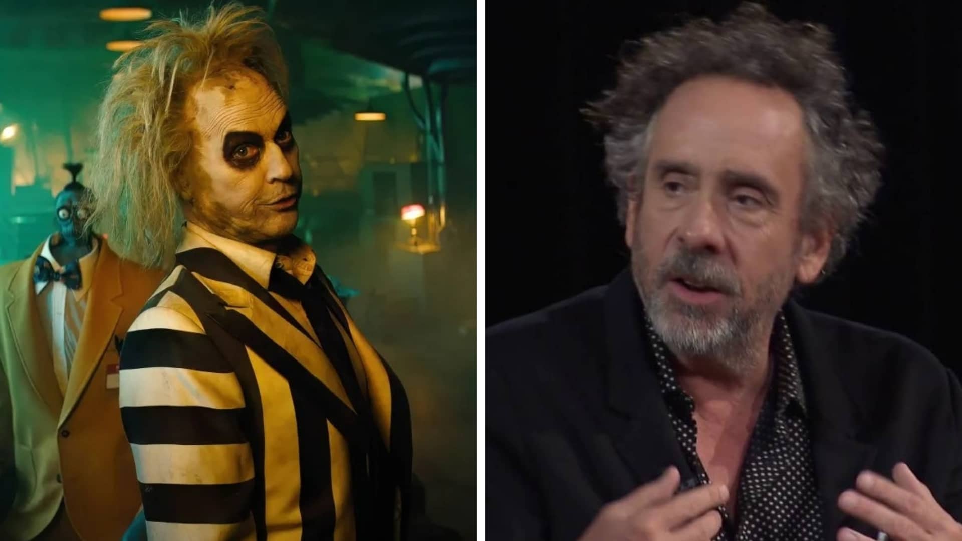 Tim burton desilusionado beetlejuice