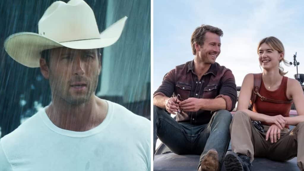 ¿Molesto? Así reaccionó Glen Powell al beso eliminado en Tornados