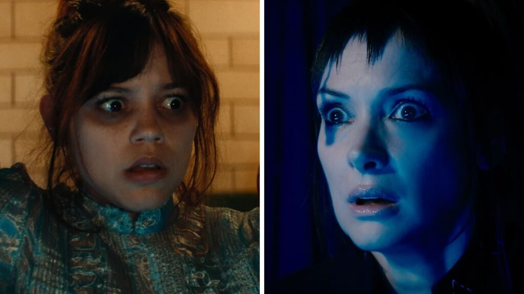 ¡Icónica! Así es como Jenna Ortega honró a Winona Ryder por Beetlejuice 2
