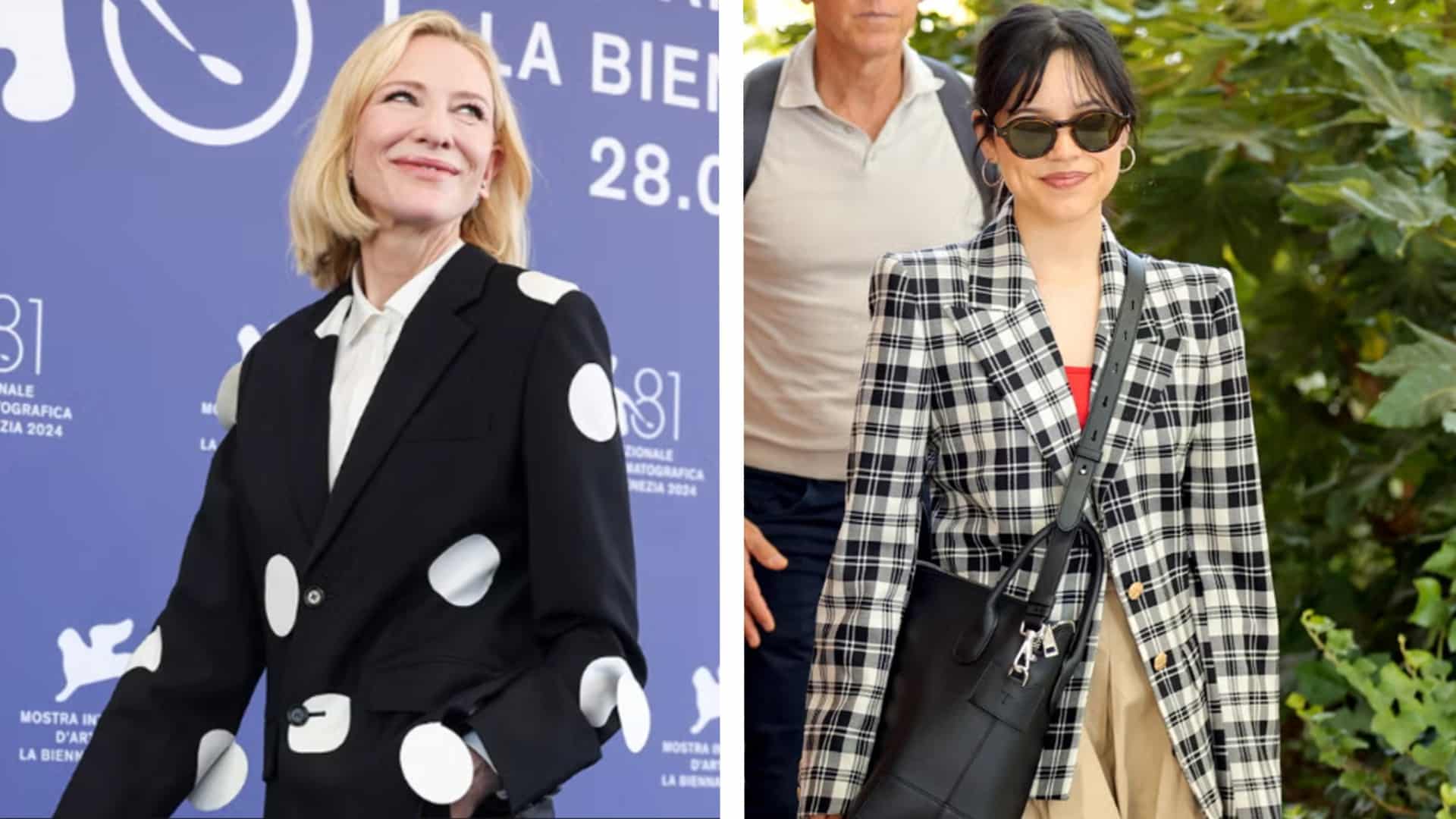 Cate Blanchett y Jenna Ortega, Mejores looks de Venecia 2024