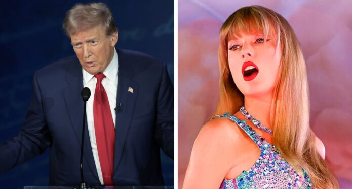 Donald Trump y Taylor Swift