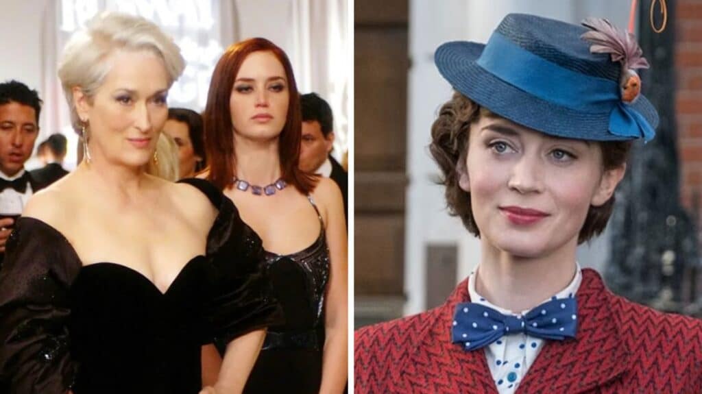 ¿La más mala? Así reaccionaron las hijas de Emily Blunt al verla en El diablo viste a la moda