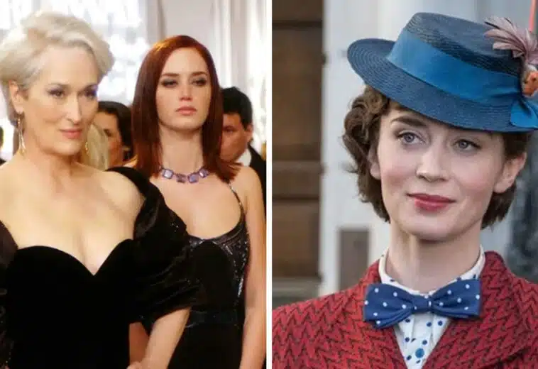 ¿La más mala? Así reaccionaron las hijas de Emily Blunt al verla en El diablo viste a la moda