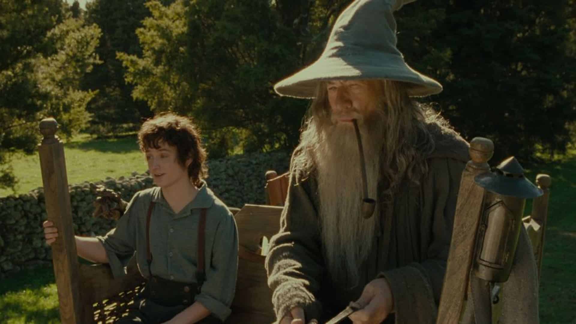 Gandalf y Frodo