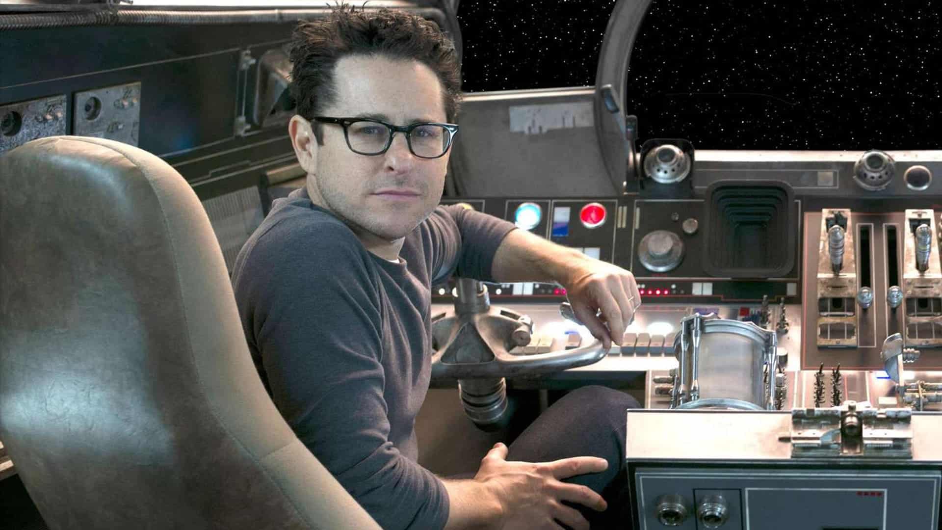 J.J. Abrams en nave de Star Wars