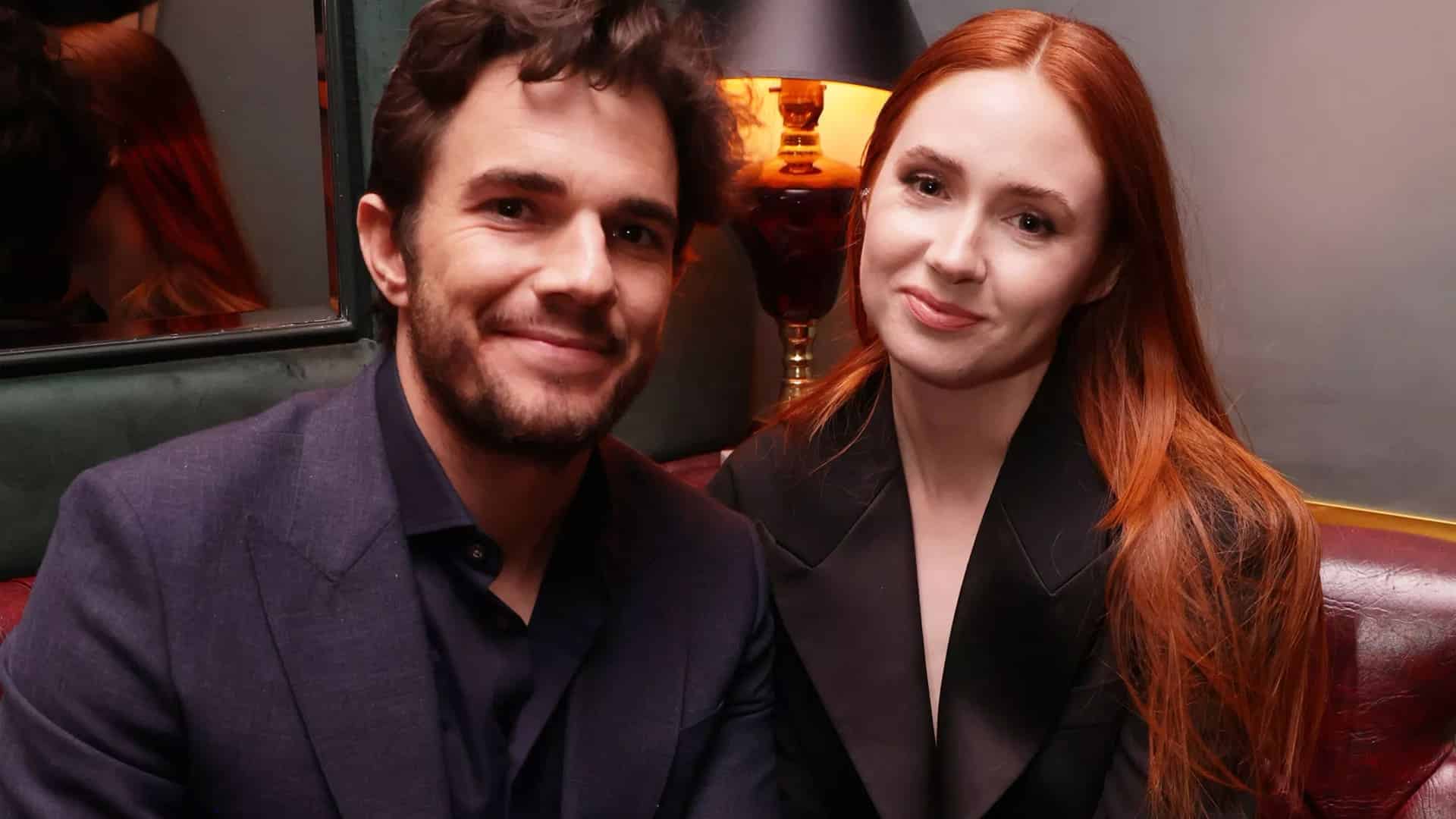 Karen Gillan y su esposo