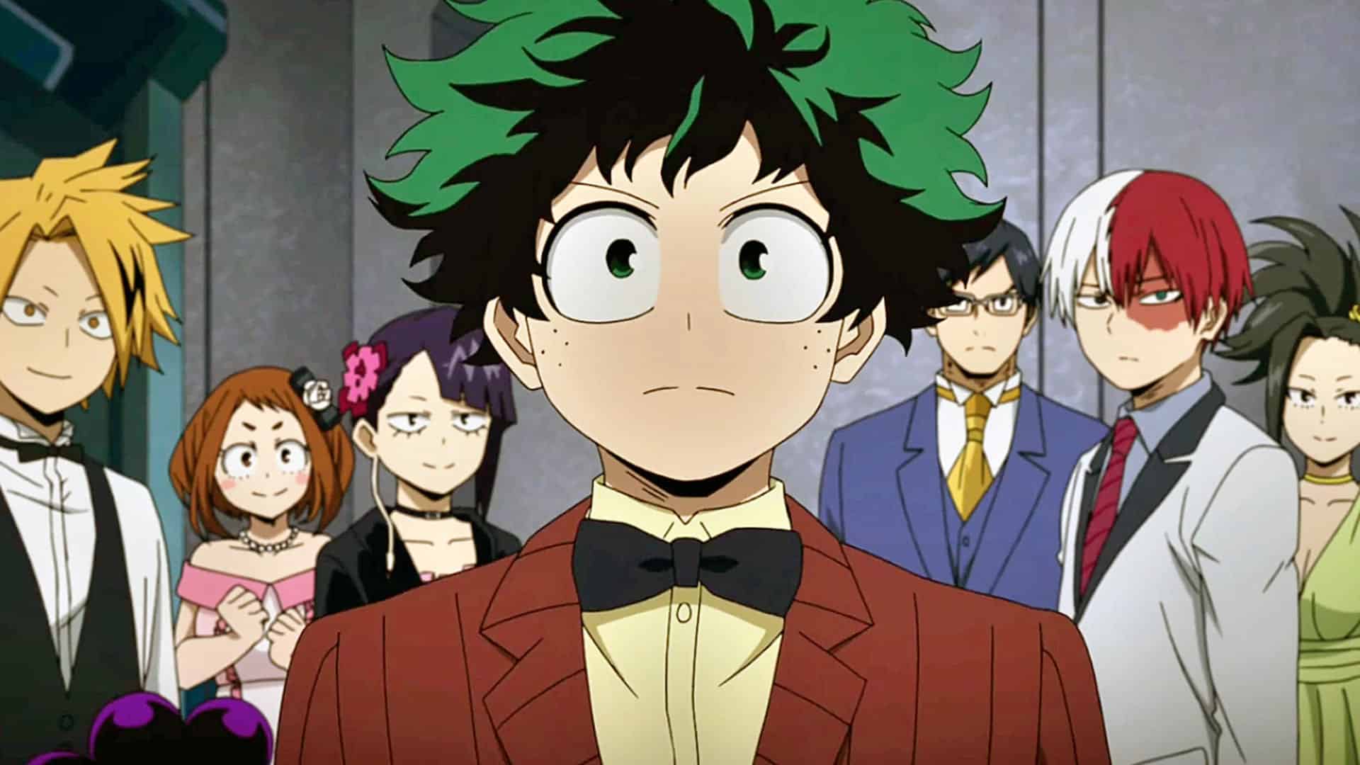 MHA Dos héroes película