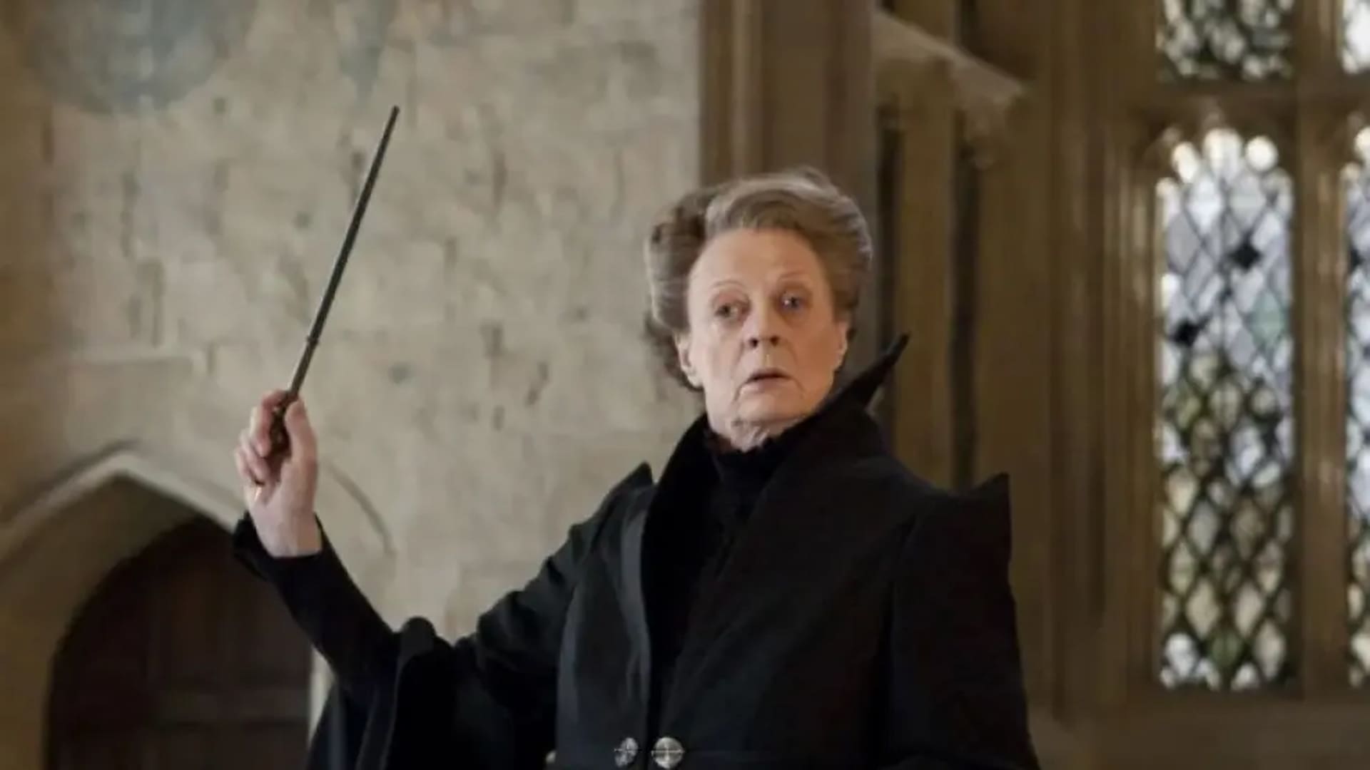 Maggie Smith profesora McGonagall