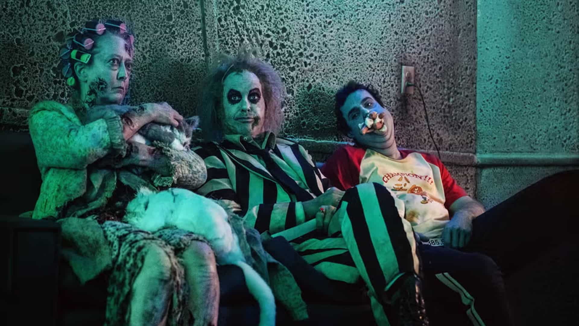 Beetlejuice en la sala de espera