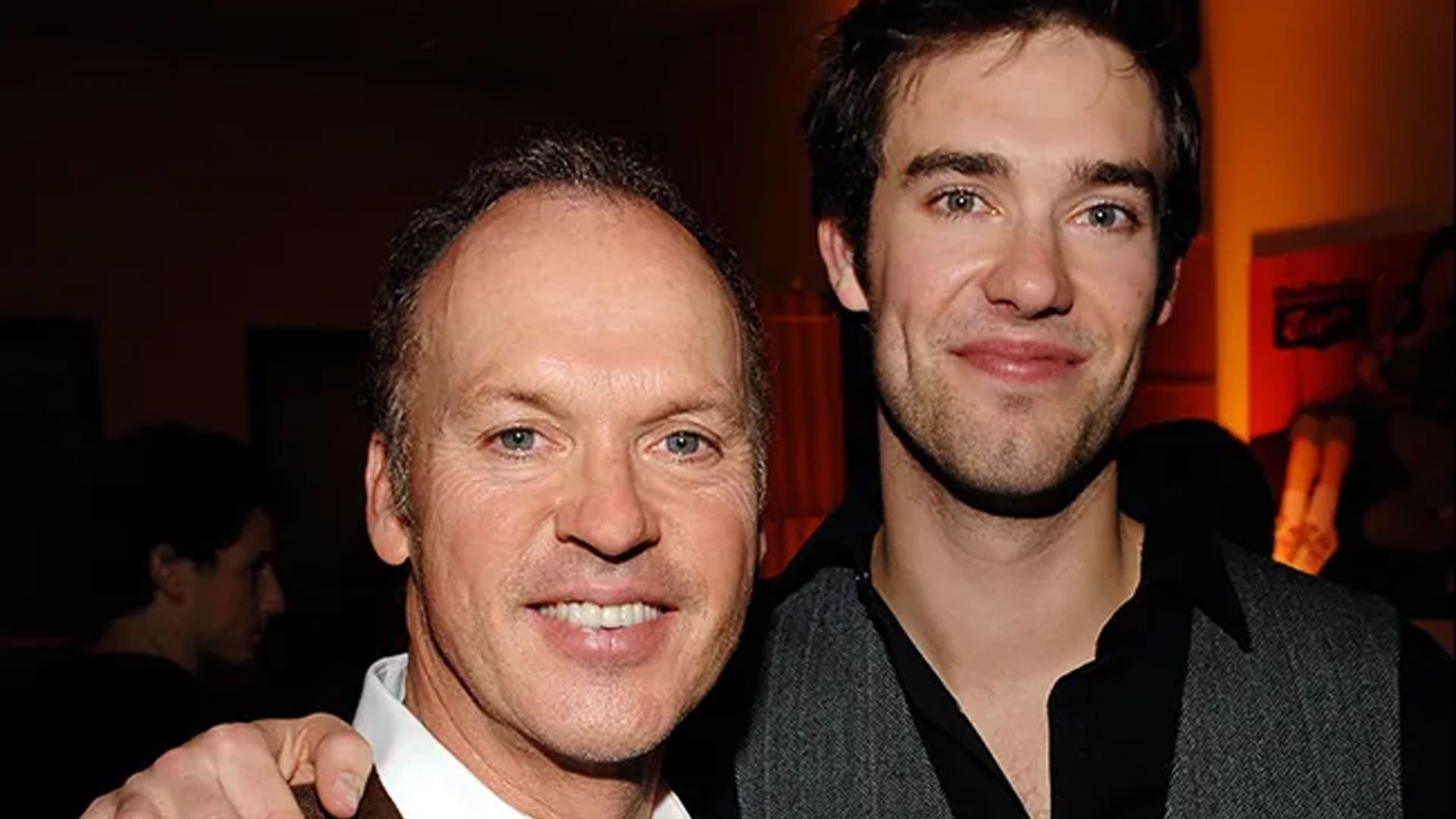 Michael Keaton y su hijo Sean