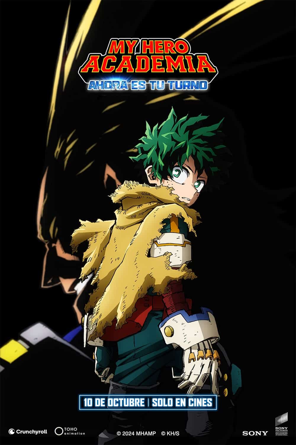 Póster de My Hero Academia: Ahora es tu turno