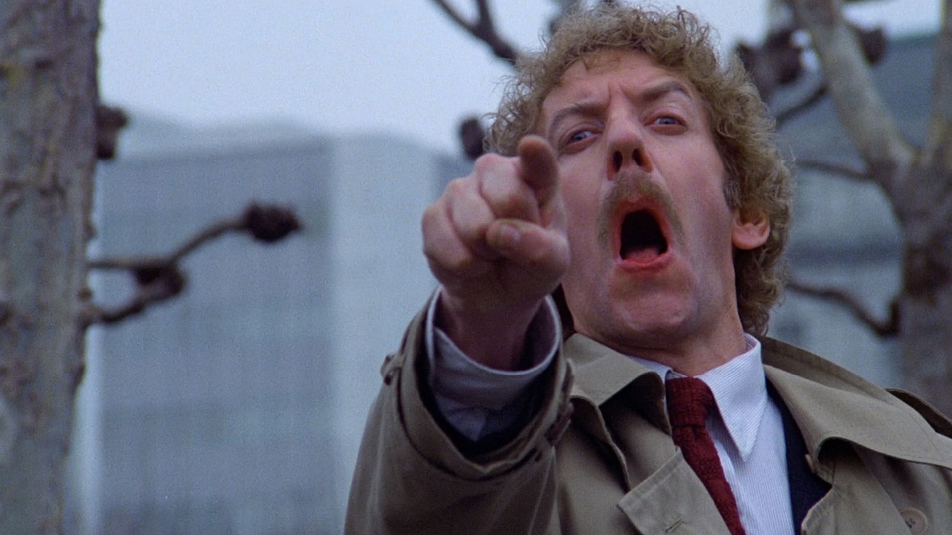 donald sutherland gritando