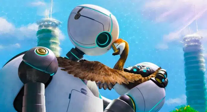 Robot salvaje final explicado película