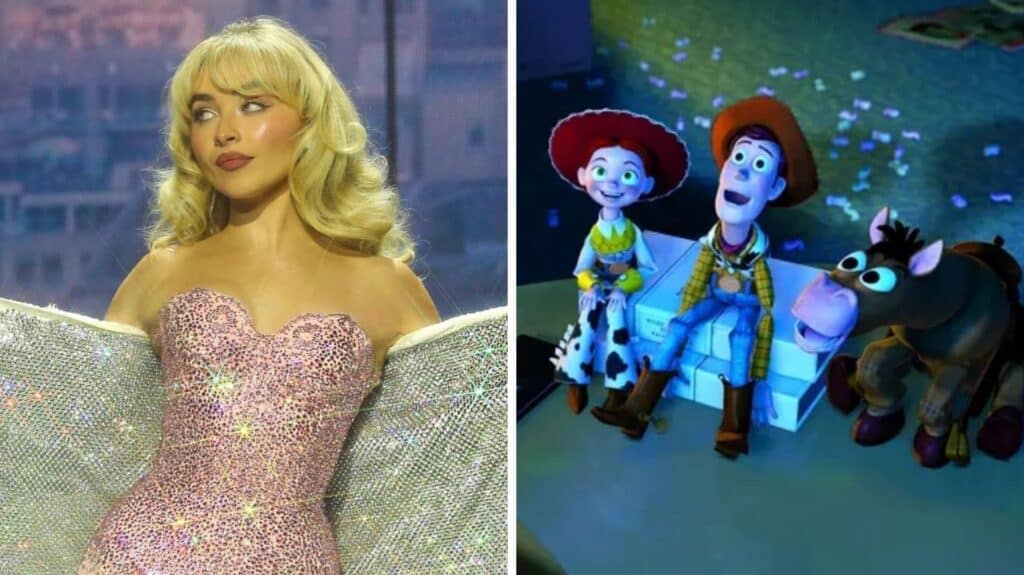 ¡Toda una muñeca! Sabrina Carpenter empezó su tour e hizo esta referencia a Toy Story