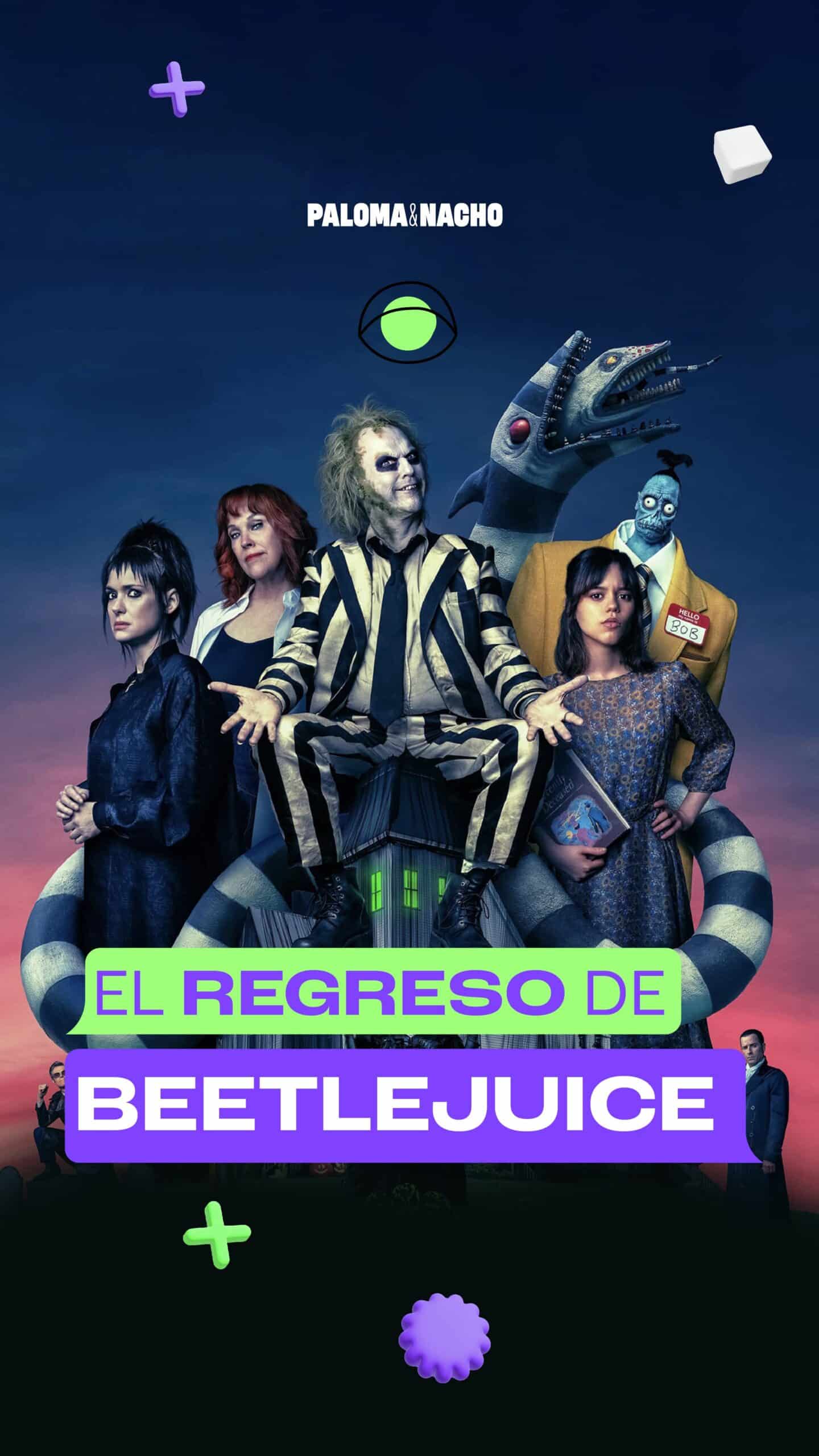 Todo lo que debes saber de la secuela de Beetlejuice 