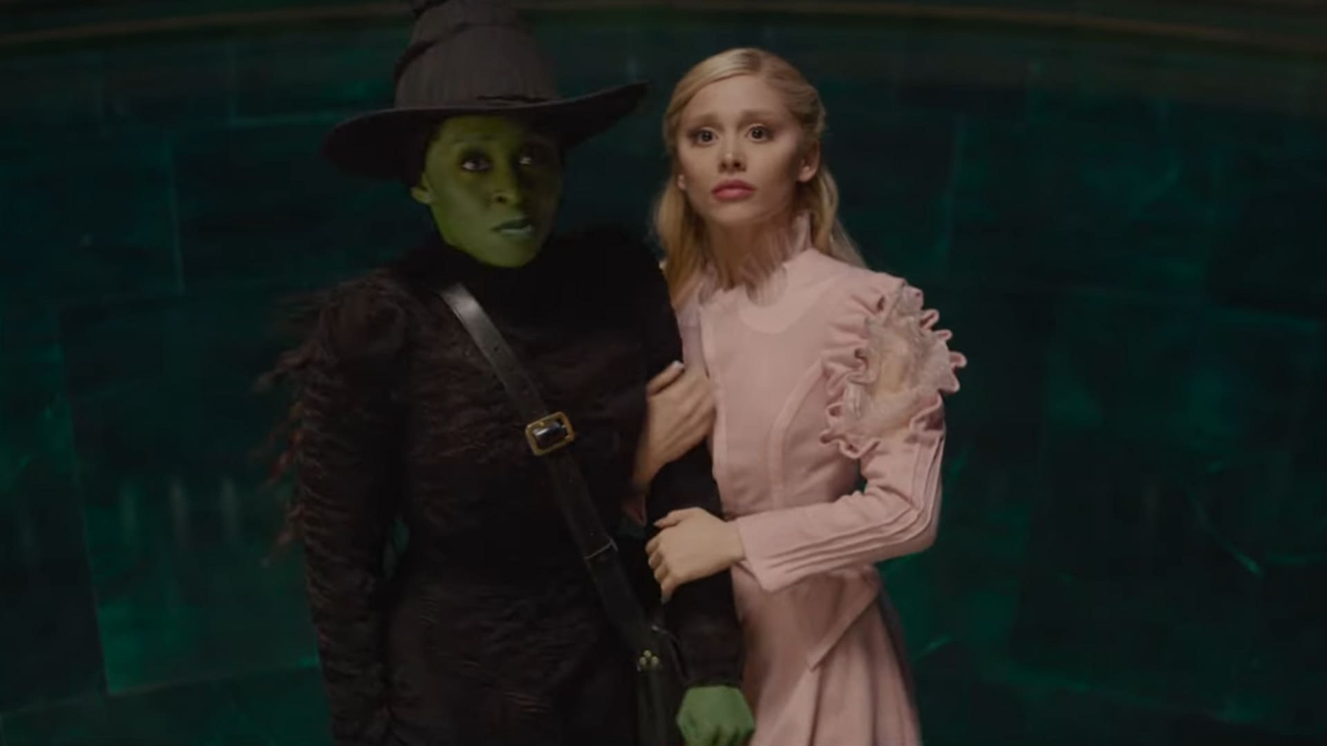 Elphaba y Glinda en Wicked