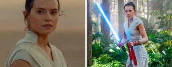 Daisy Ridley cinta Star Wars exito