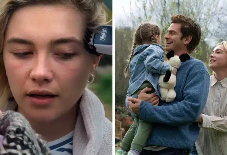 El tiempo que tenemos, florence pugh, hombre llorando